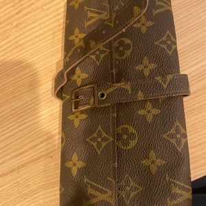 Louis Vuitton jewelry case rare 1970s good condition